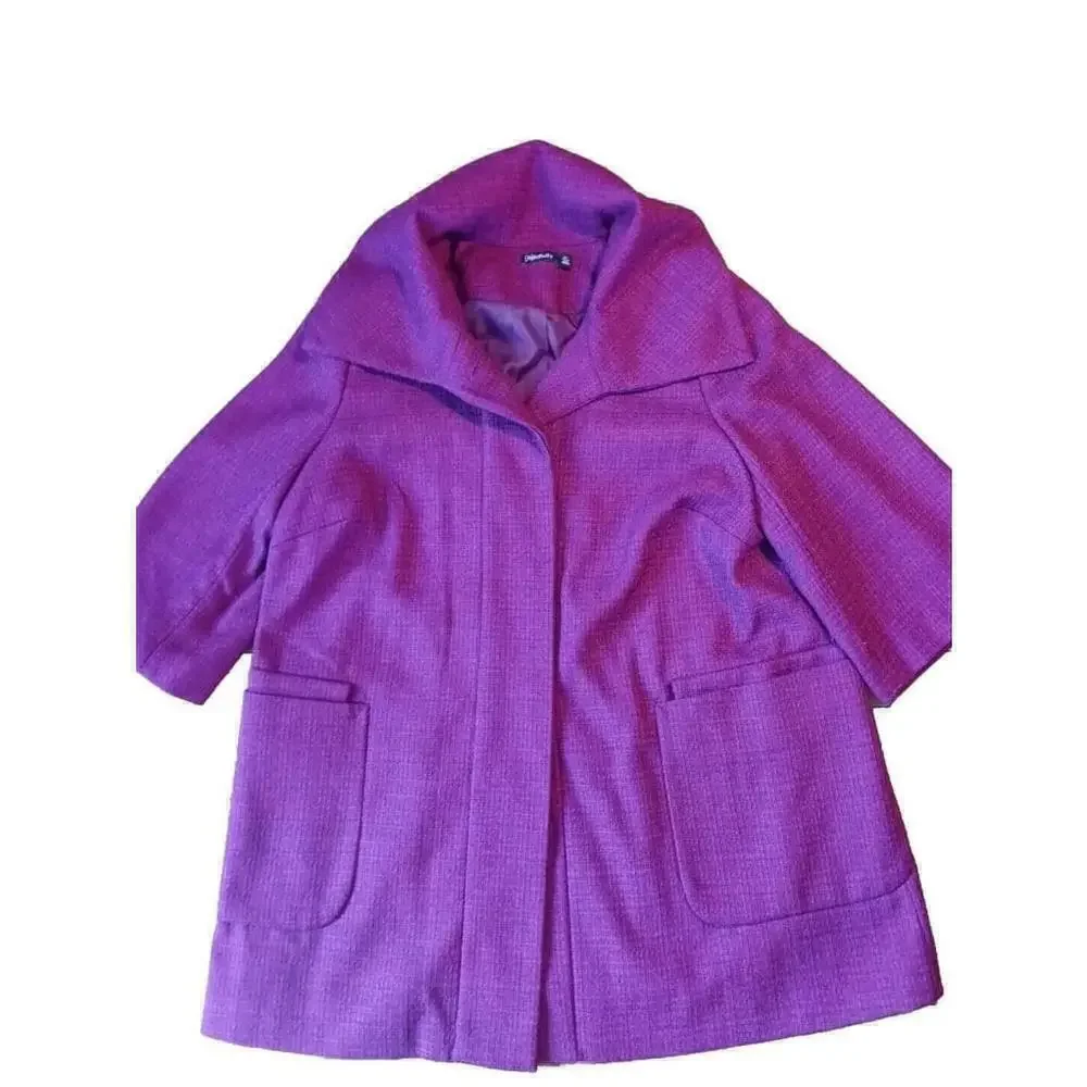 Relativity Plus Size Magenta Jacket 20W